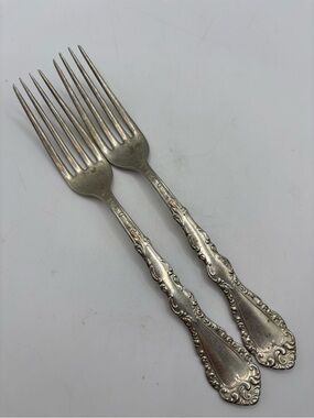 Vintage Simeon & Geo Rogers Forks Silver Plate Set Vintage Replacement